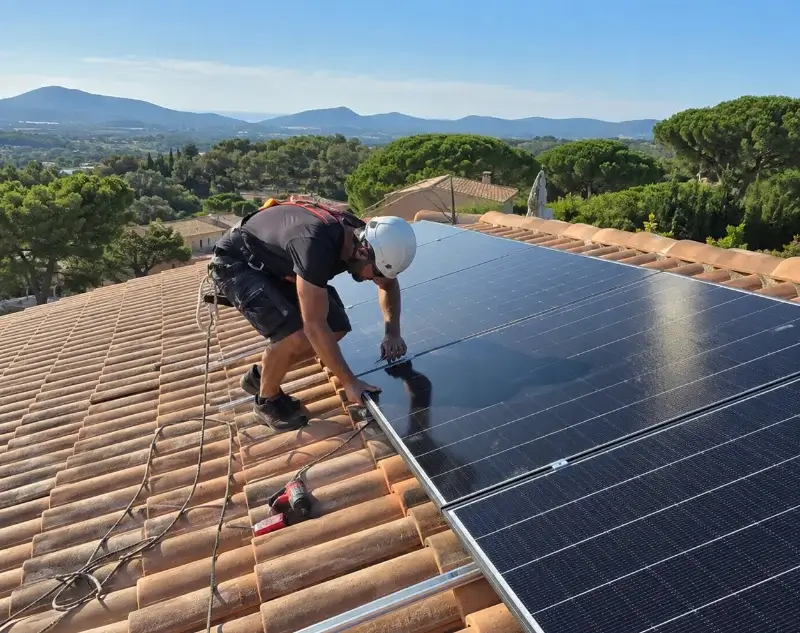 Installateur panneaux solaires Miolles — pose photovoltaïque sur toiture
