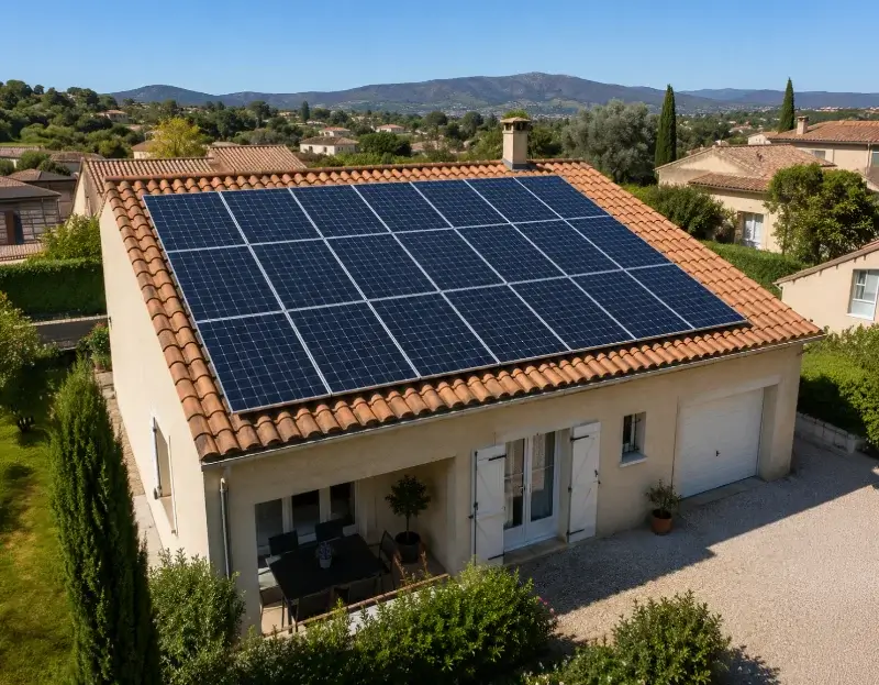 Prime à l'autoconsommation panneaux solaires Miolles — aide financière de l'État